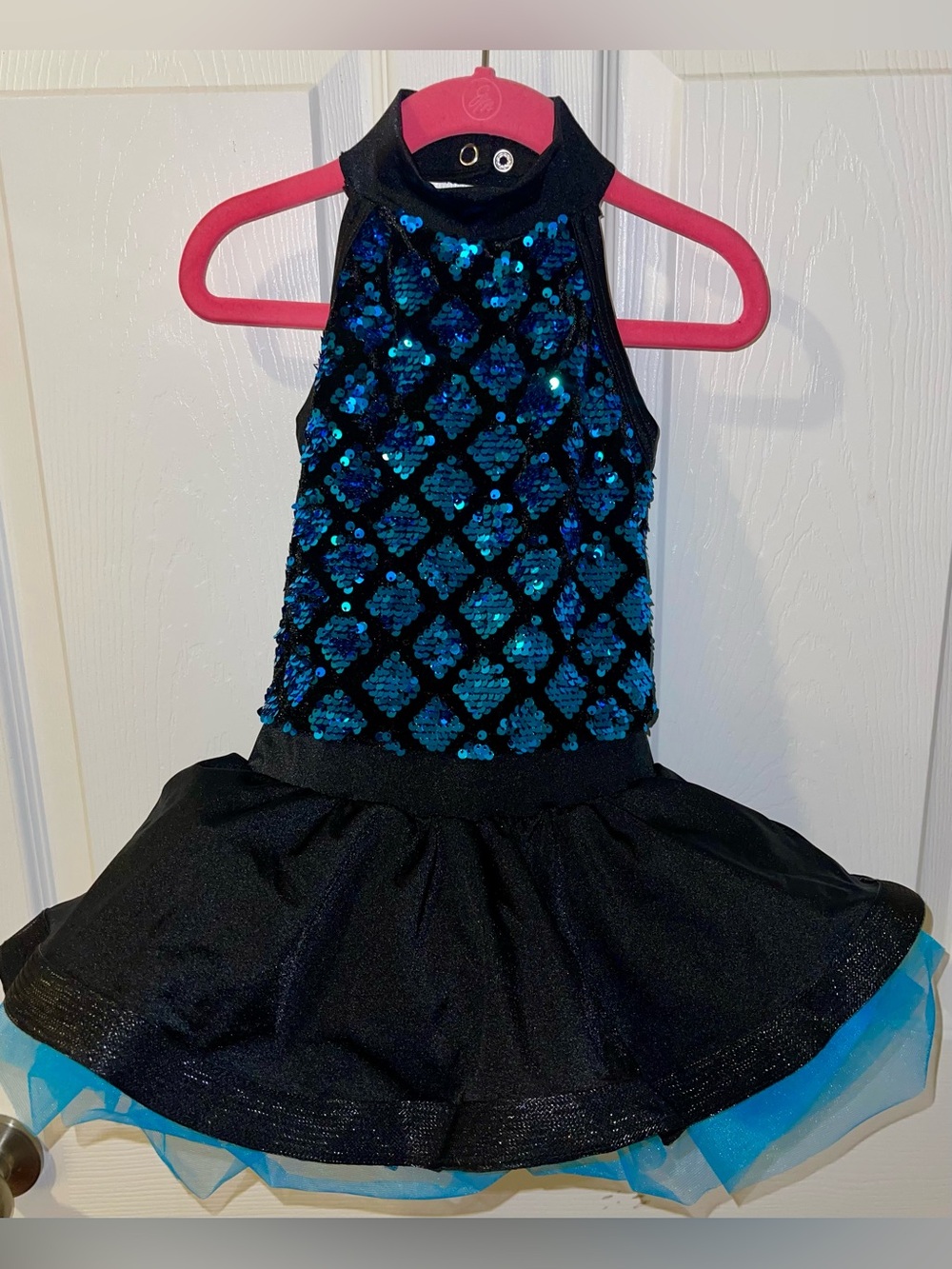 WEISSMAN Call Me Maybe SC 6X dance costume blue black
